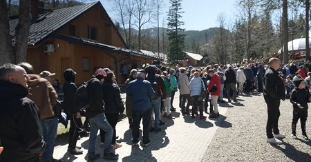 Tłumy w Tatrach. Na popularną atrakcję brakuje biletów