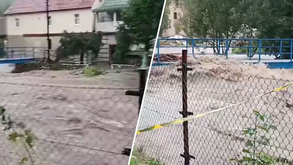 Woda zalewa Stronie i Lądek-Zdrój