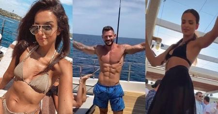 Roztańczona Klaudia El Dursi szaleje na jachcie w Saint-Tropez z byłym narzeczonym Sandry Kubickiej (ZDJĘCIA)