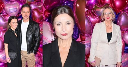 Celebrytki lansują się na premierze 4. części "Bridget Jones": Beata Tadla z małżonkiem, Marzena Rogalska w okularach, odmieniona Joanna Brodzik