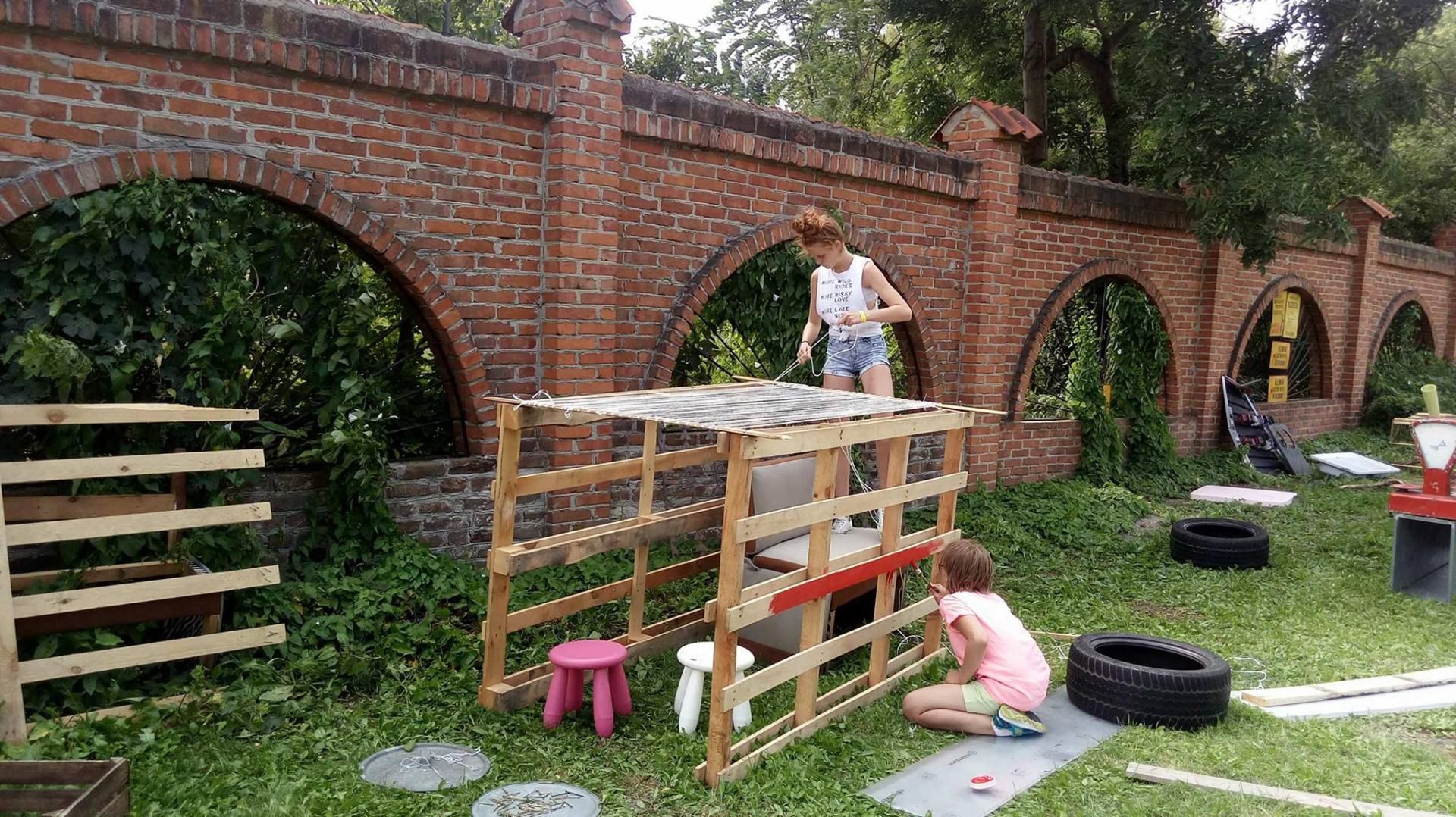 Domek z hamakiem na dachu? Proszę bardzo