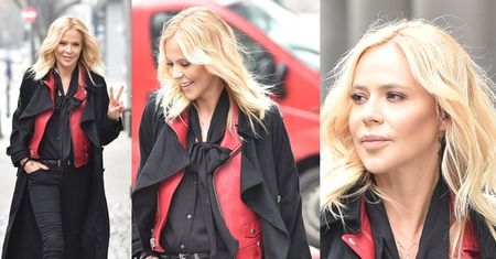 Odmłodzona Maja Sablewska pod TVN-em (ZDJĘCIA)