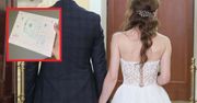 Panna młoda zdruzgotana. Zobaczyła pamiątkę z wesela