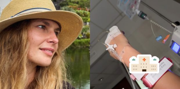 Żona Piotra Adamczyka TRAFIŁA DO SZPITALA podczas egzotycznych wakacji. "Bali nie do końca było dla mnie łaskawe"