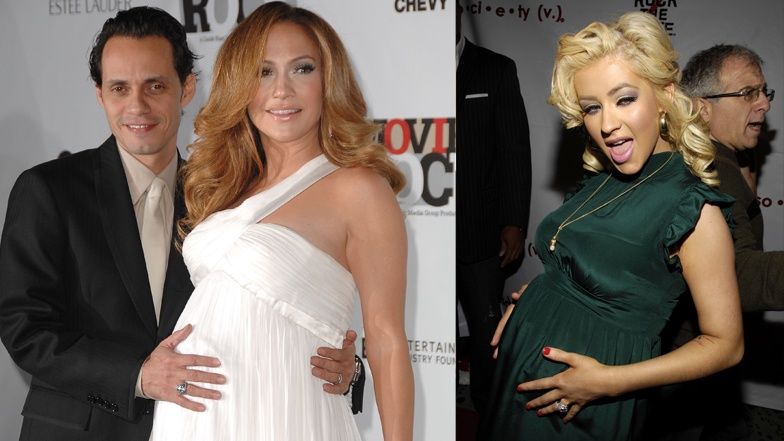 Jennifer Lopez i Christina Aguilera ogłosiły ciąże