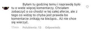 Ewa Chodakowska usuwa komentarze