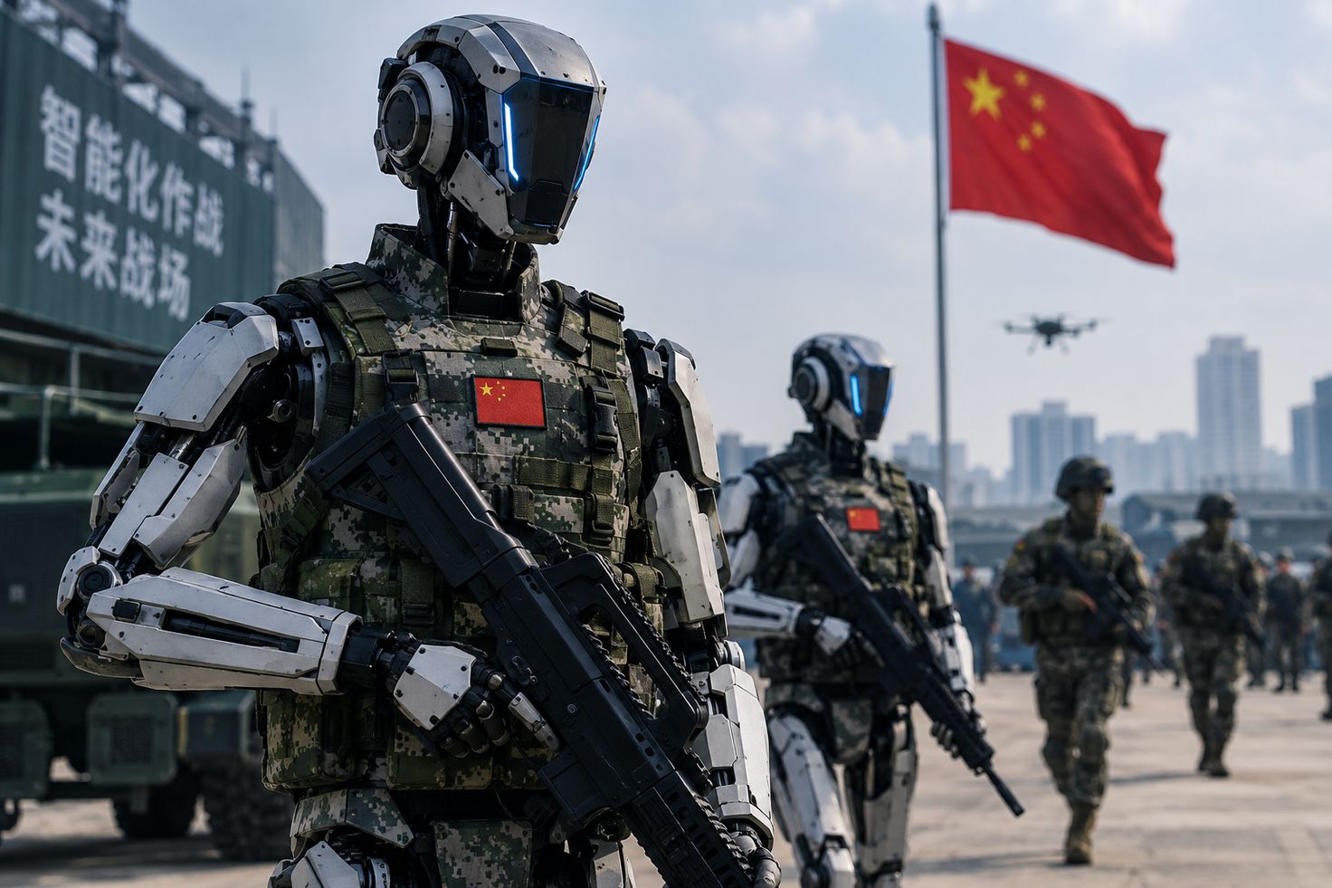 Chiny szykują roboty do wojny? Humanoidy mają trafić na wojskowe poligony
