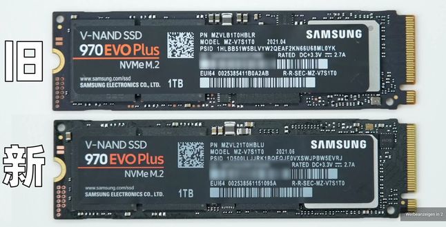 Porównanie 2 dysków Samsung 970 EVO Plus