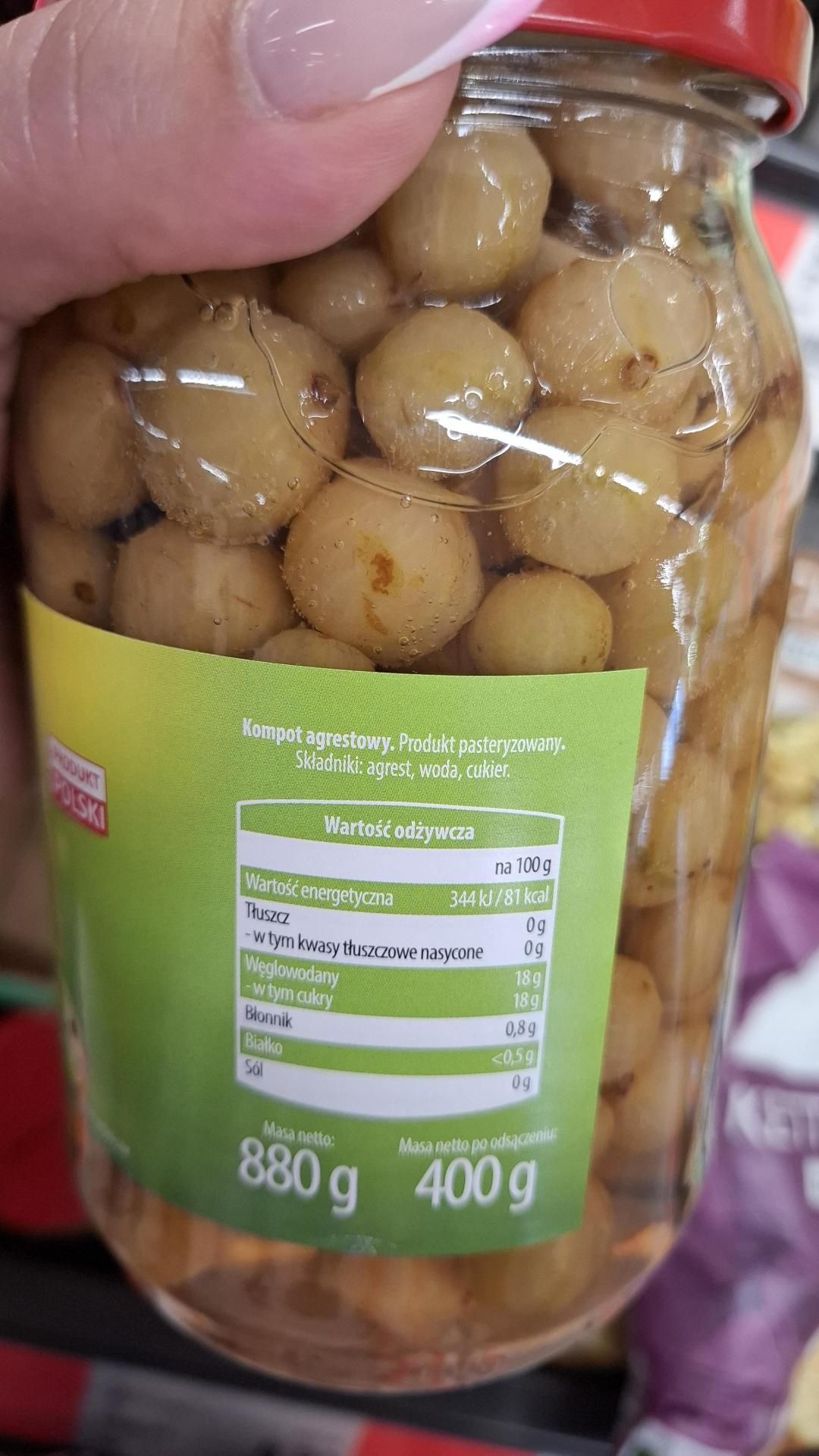 Kompot z agrestu