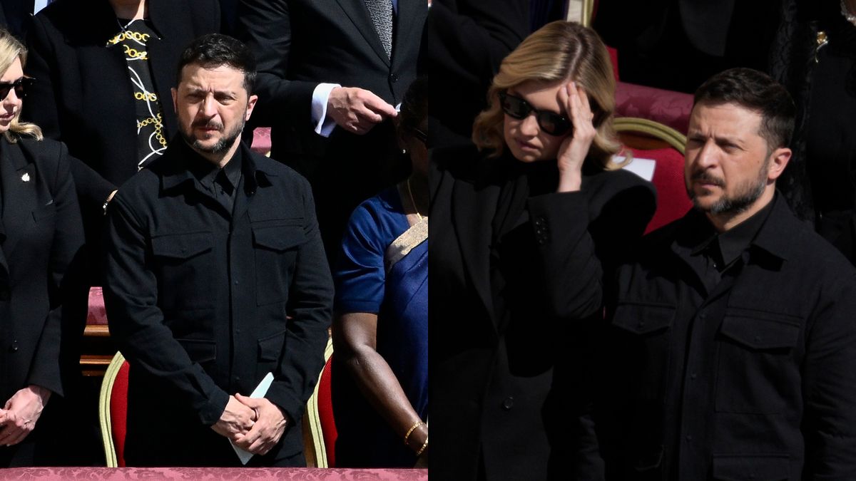 Ekspert ocenia wygląd Wołodymyra Zełenskiego na pogrzebie papieża Franciszka