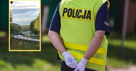Masa ludzi utknęła w korku. Zarzuty dla kierowcy z obwodnicy Trójmiasta