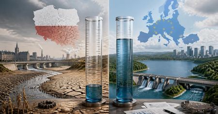 Polska ma trzy razy mniej wody niż UE. Bezpieczeństwo wodne zagrożone