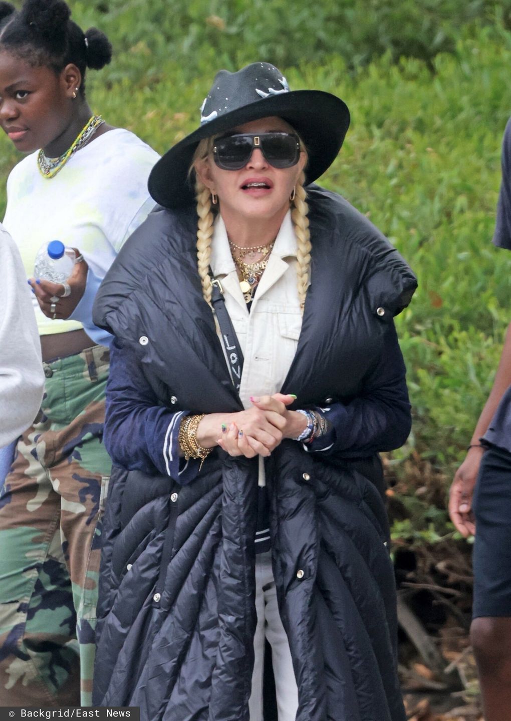 Madonna na meczu syna z o 26 lat młodszym chłopakiem