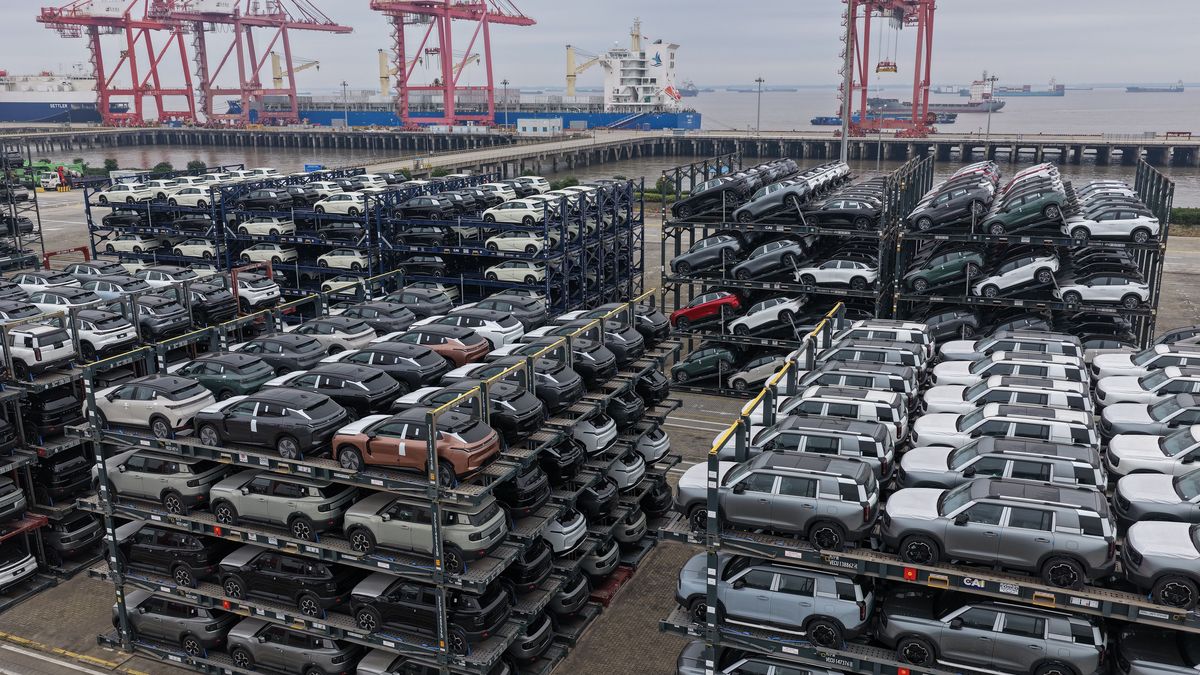 Port w Taicang w Chinach