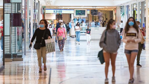 Maseczki w Hiszpanii.