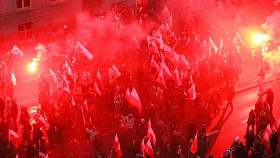 Marsz Niepodległości w Warszawie