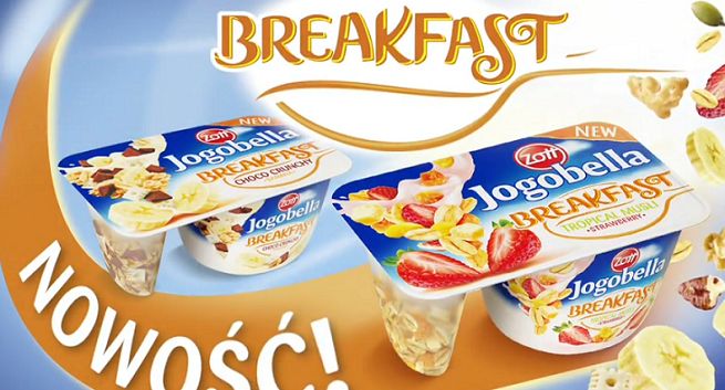 „Poczuj rytm” w kampanii jogurtu Jogobella Breakfast (wideo)