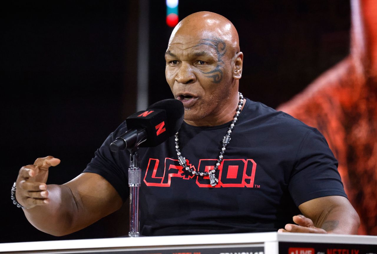 Mike Tyson preps for high-stakes showdown with Jake Paul in Texas