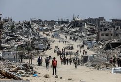 Media: Izrael zbombardował miasto w Strefie Gazy. Podali powód