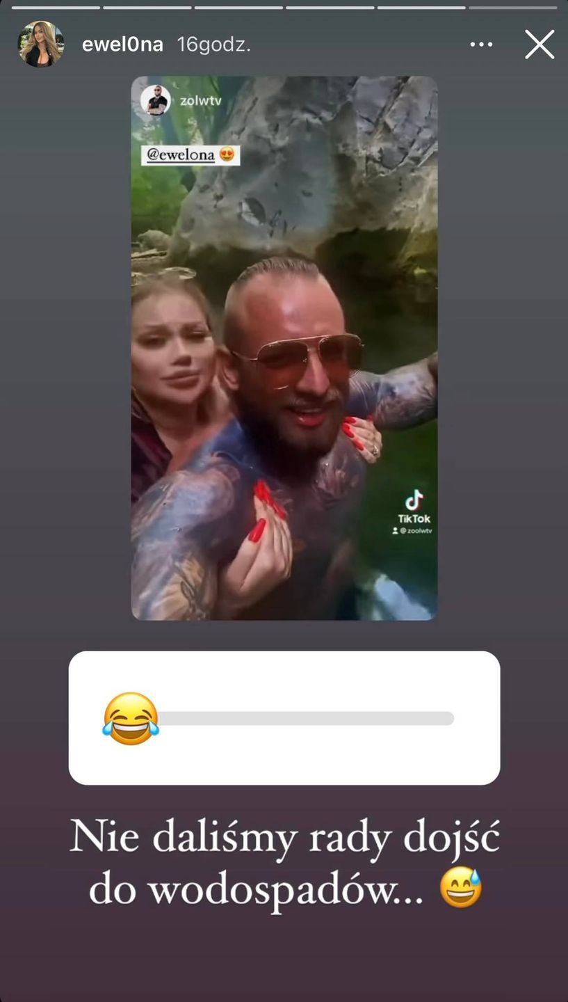 Ewl0na na wakacjach z partnerem