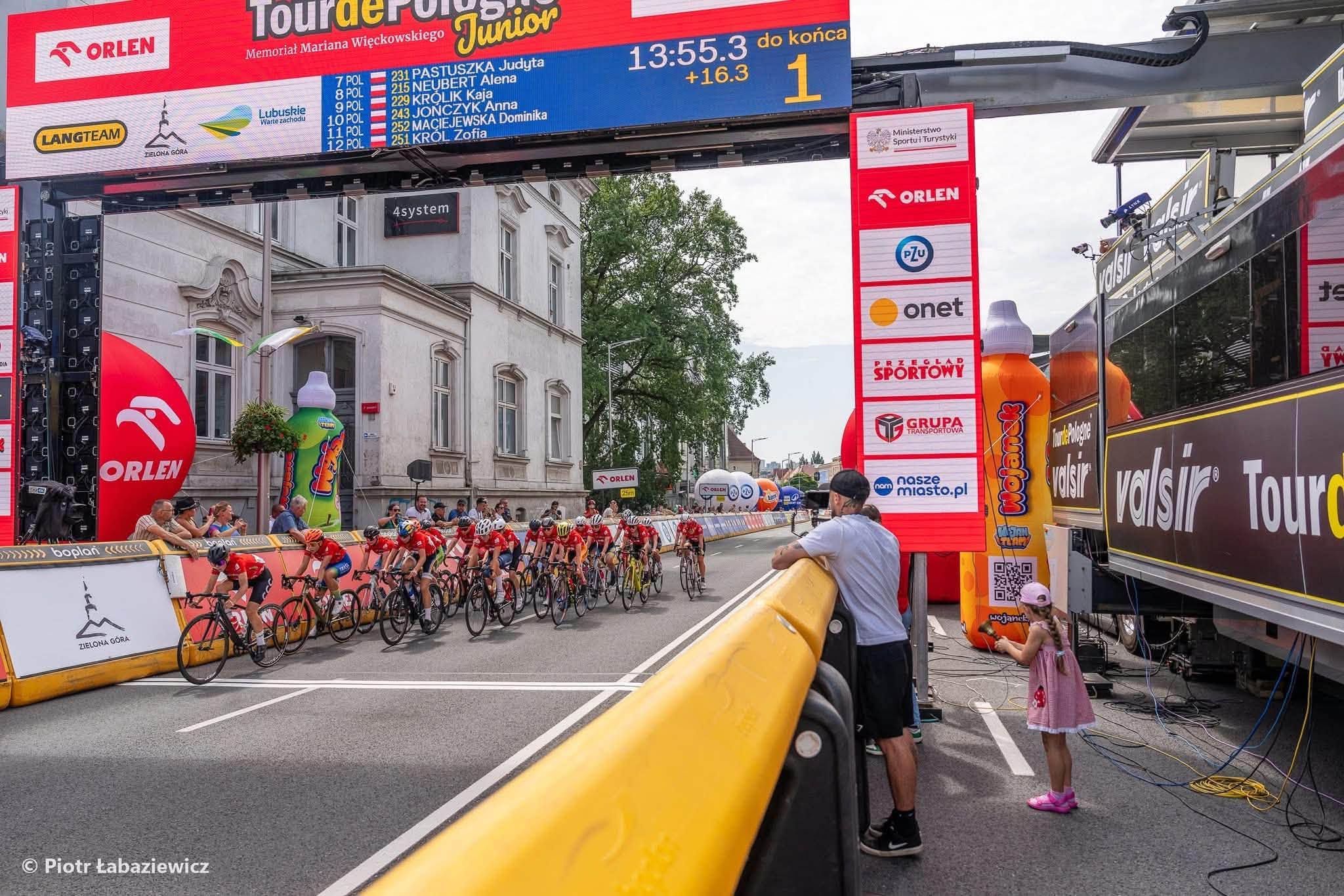Kolarze KKS Łysomice wystartowali na Tour de Pologne Junior