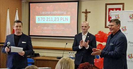 Powiat Płocki podsumował finał WOŚP. Setki tysięcy złotych dla potrzebujących