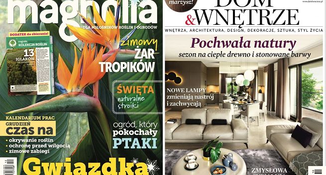 Agora rezygnuje z pism „Magnolia” i „Dom &amp; Wnętrze”, serwisy wszystkich magazynów w pionie internetowym