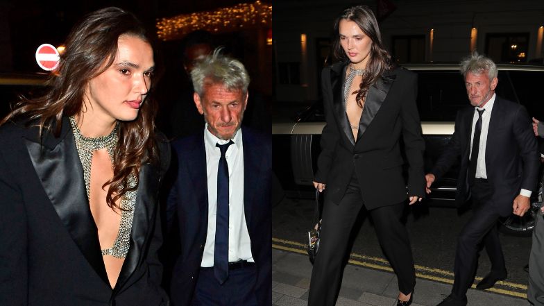 Sean Penn wraz z młodszą ukochaną zmierza na imprezę 