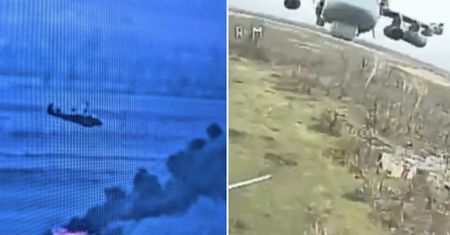 Spektakularne nagranie. Tak zniszczyli rosyjski Ka-52