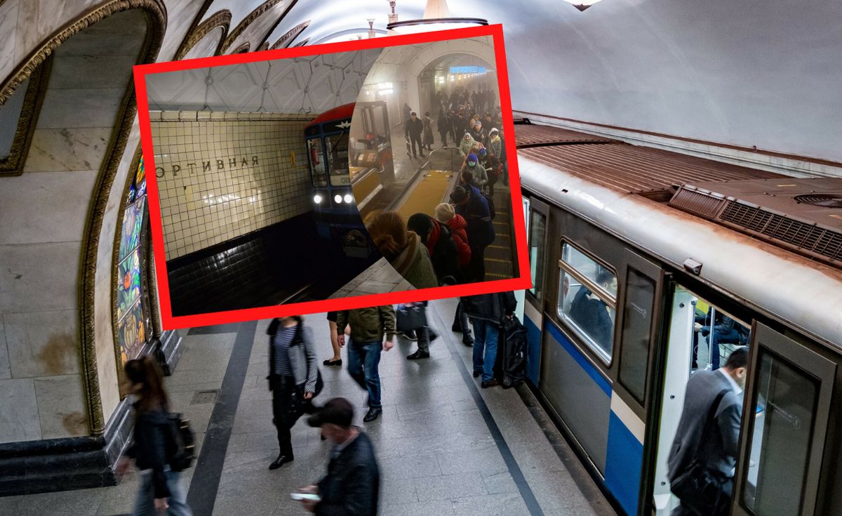 Pożar w moskiewskim metrze