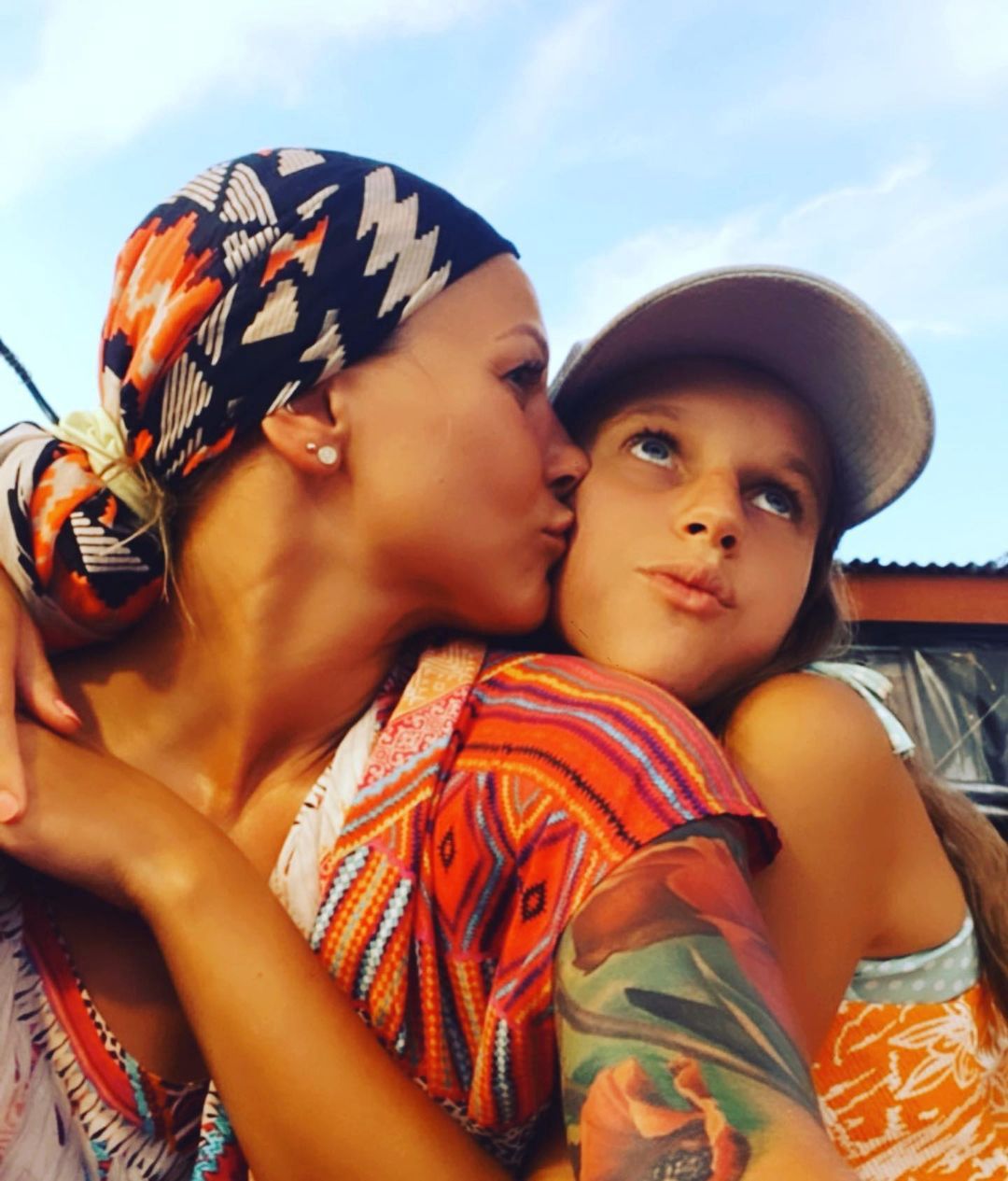 Daria Ładocha z córką