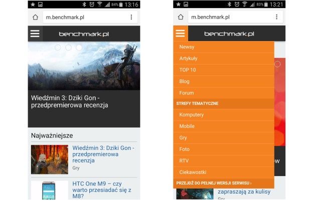 mobilna wersja benchmark.pl