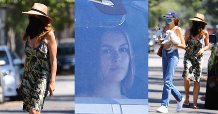 Zamaskowane Kaia Gerber i Cindy Crawford zmierzają na zakupy. Jaka matka, taka córka? (ZDJECIA)