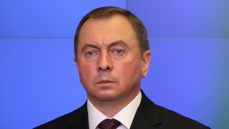 Minister spraw zagranicznych Białorusi Uładzimir Makiej