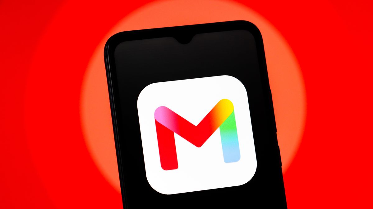 CANADA - 2026/05/24: In this photo illustration, the Gmail logo is seen displayed on a smartphone screen. (Photo Illustration by Thomas Fuller/SOPA Images/LightRocket via Getty Images)