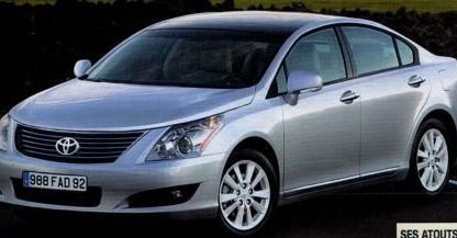 Tak będzie wyglądać nowa Toyota Avensis?