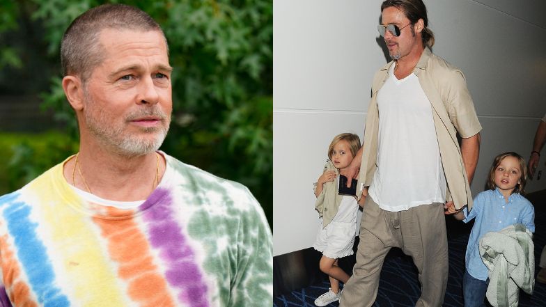 Brad Pitt chciał się pojednać z własnymi dziećmi. Zignorowały go