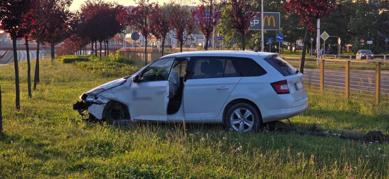 Zdarzenie na ul. Piłsudskiego 