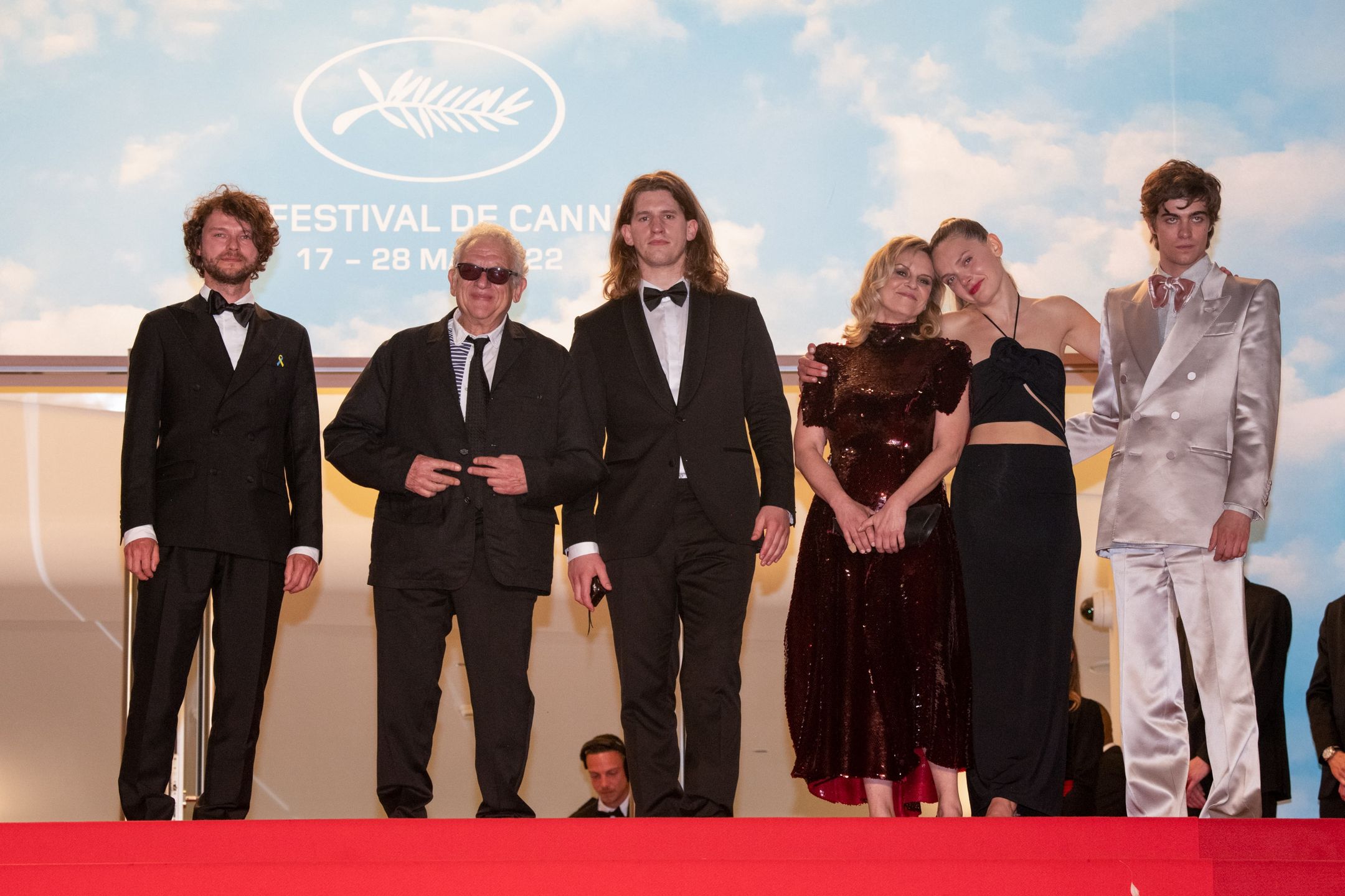 Polska ekipa pozuje na festiwalu w Cannes 