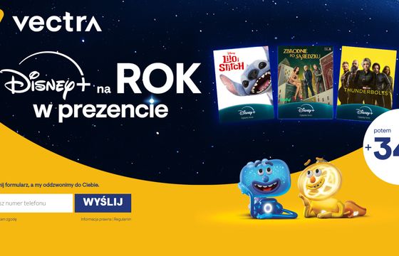 Vectra z Disney+ w ofercie. Koniec wyłączności Cyfrowego Polsatu