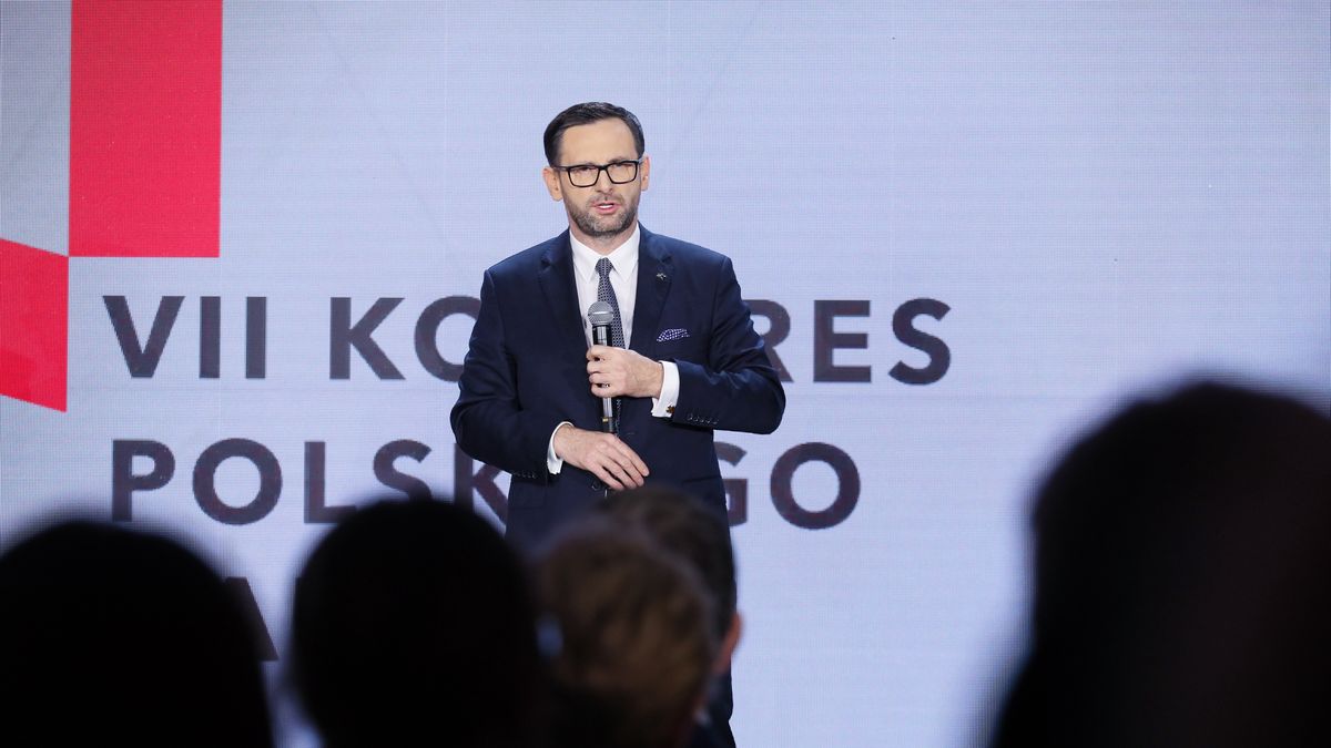 Warszawa, 01.12.2022. Prezes PKN Orlen Daniel Obajtek na VII Kongresie Polskiego Kapitału w Hotelu Sheraton w Warszawie, 1 bm. (aldg) PAP/Paweł Supernak