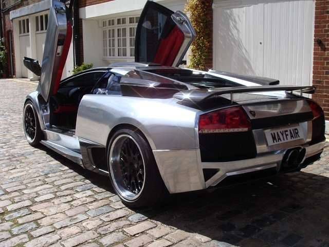 Chromowane Lamborghini Murcielago LP640