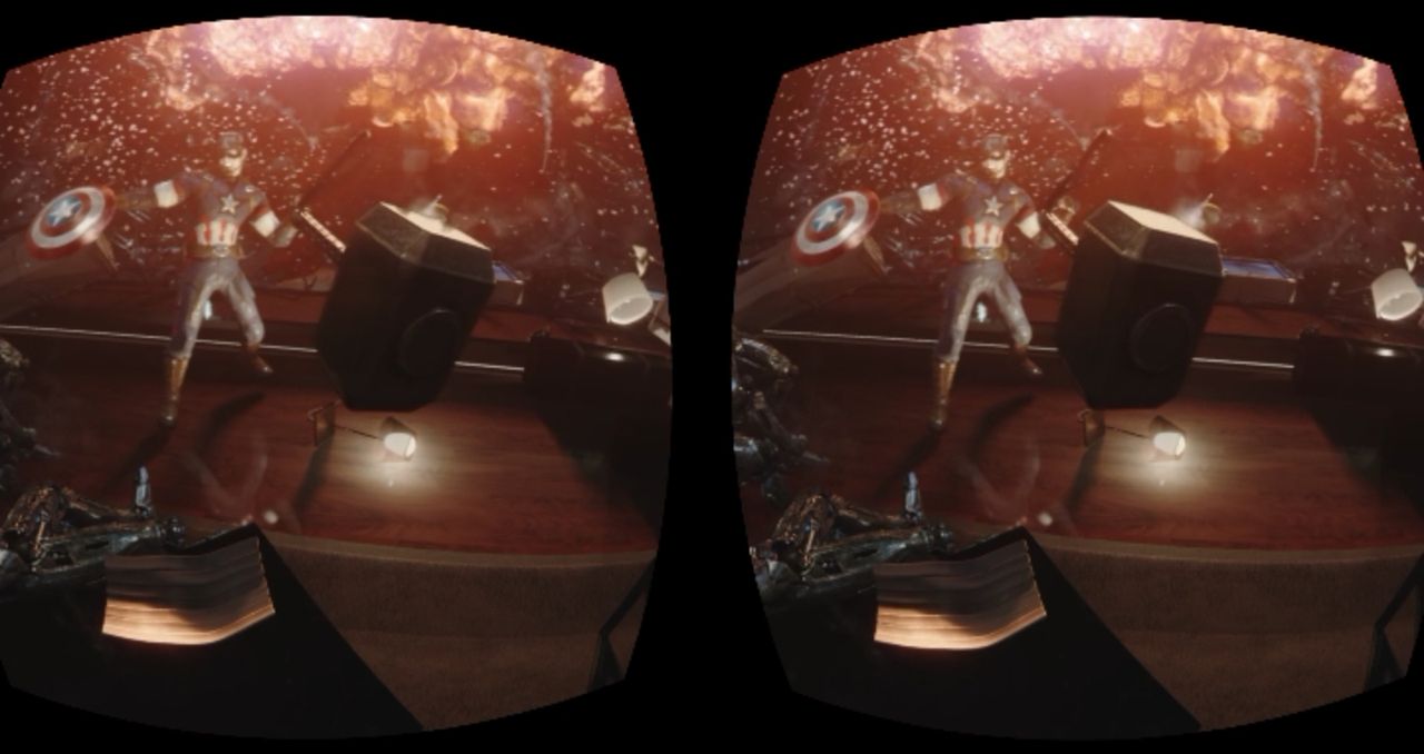 Avengers na Samsung Gear VR