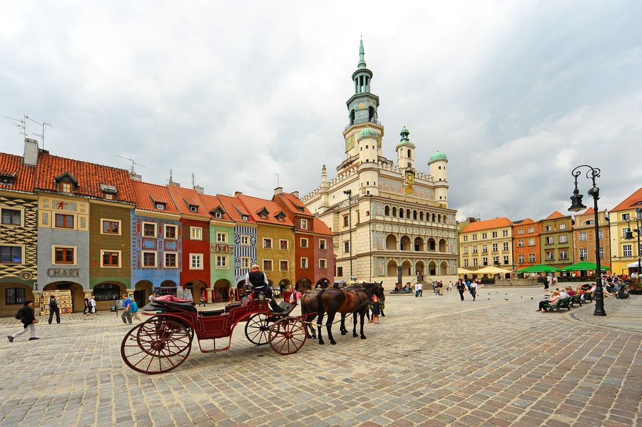 Stare miasto w Poznaniu