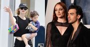 Sophie Turner załatwia sprawunki z córką na rękach zaledwie KILKANAŚCIE GODZIN po tym, jak pozwała Joe Jonasa (FOTO)