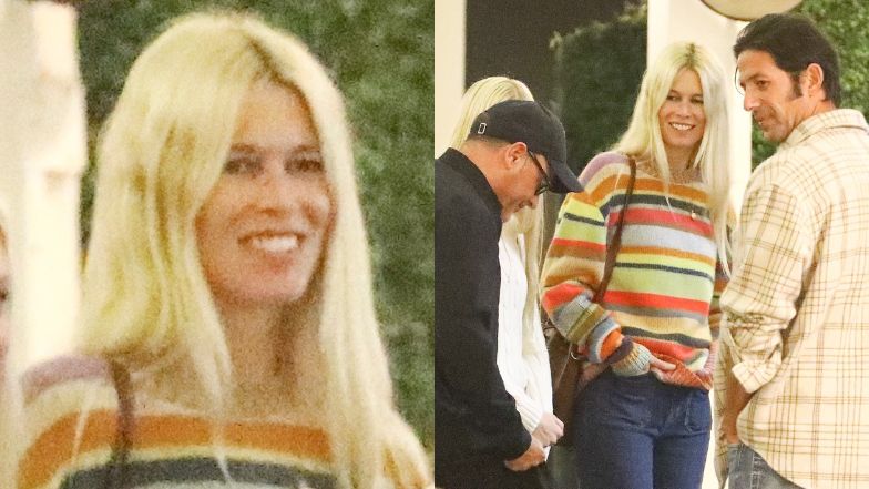 Claudia Schiffer bez makijażu