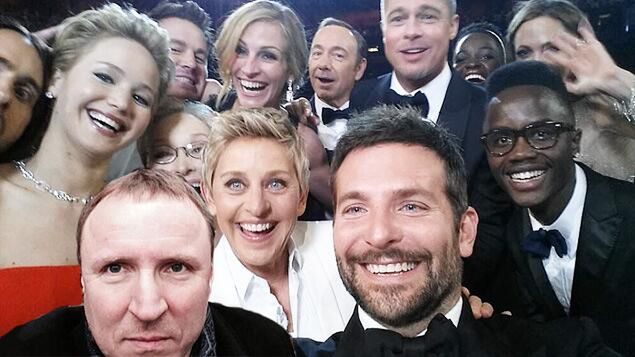 Kariera oscarowej fotki Ellen to dowód na to, że telewizja jest potężniejsza niż social media 2