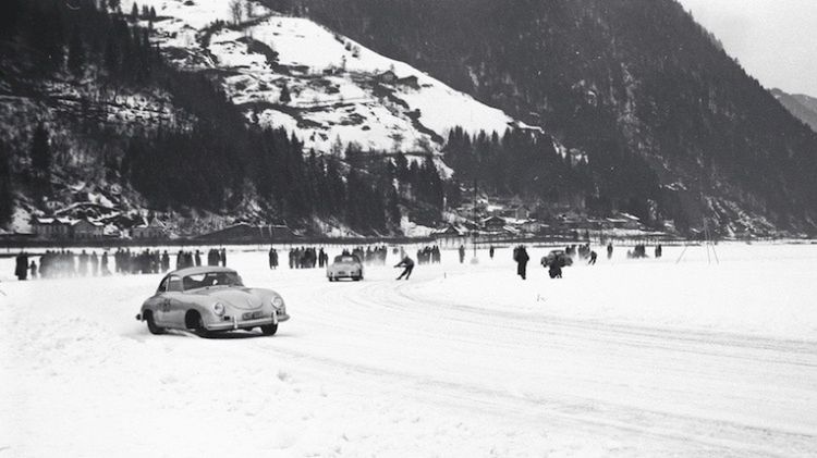 Pierwszy Ice Race - memoriał profesora Ferdynanda Porsche w 1952