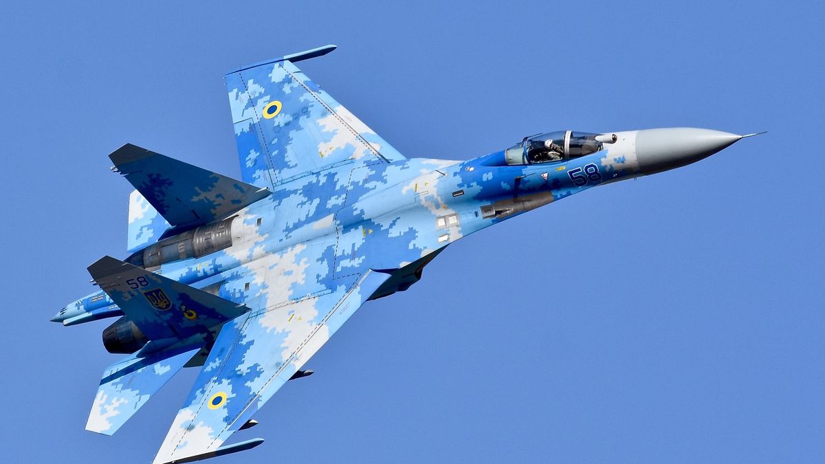Su-27 ukraińskiego lotnictwa