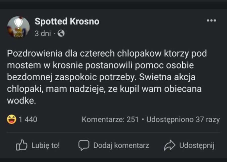 Krosno. Film z nastolatkami i bezdomnym